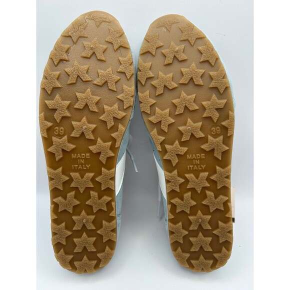 Mila Paoli Fashion Sneakers Women's Size 8 Blue Suede Made in Italy NEW - Picture 6 of 9